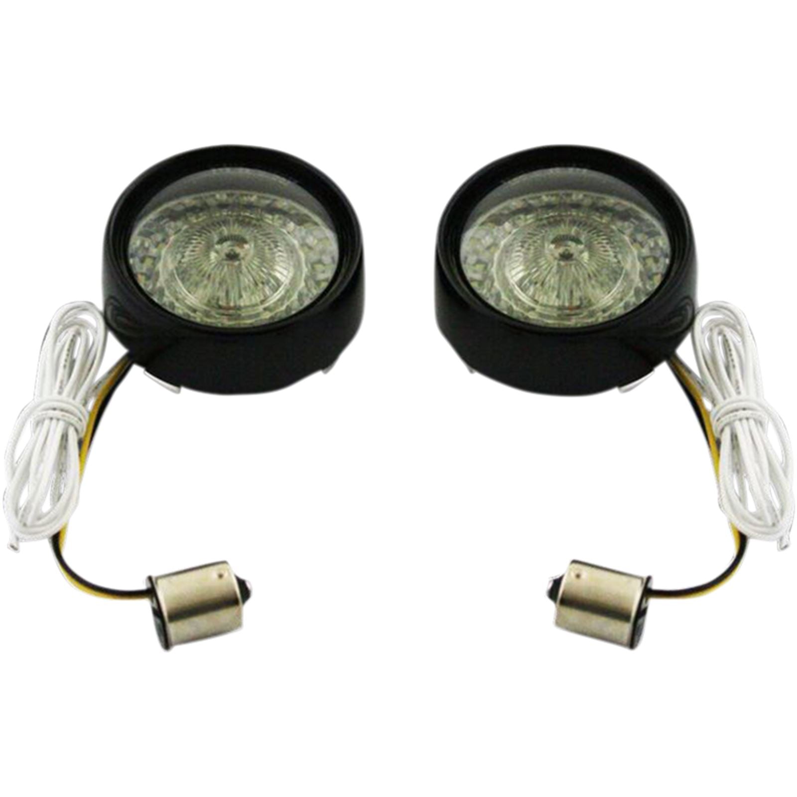 Custom Dynamics Bullet Turn Signal - 1156 - Gloss Black - Smoke Lens PB-BB-AW-1156BS_367473