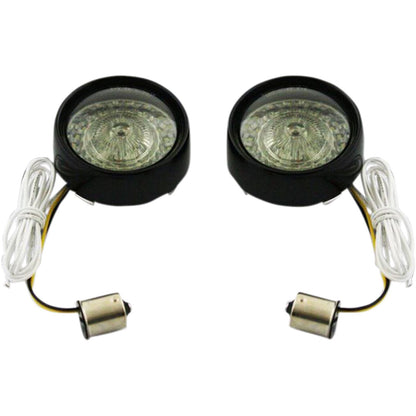 Custom Dynamics Bullet Turn Signal - 1156 - Gloss Black - Smoke Lens PB-BB-AW-1156BS_367473