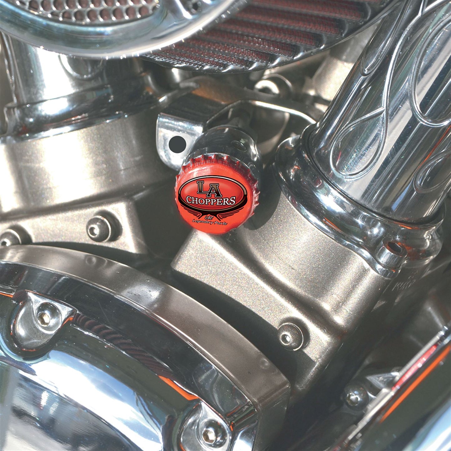 LA Choppers Bottle Cap Choke Knob [MPN: LA-7608-01]_416099