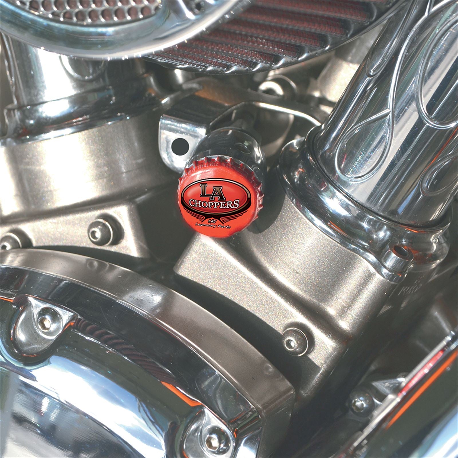 LA Choppers Bottle Cap Choke Knob [MPN: LA-7608-01]_416099