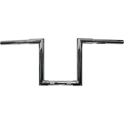 LA Choppers Chrome 10" Narrow Z 1-1/4" Handlebar [MPN: LA-7307-10]_414090