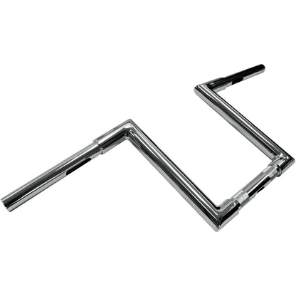 LA Choppers Chrome 10" Narrow Z 1-1/4" Handlebar [MPN: LA-7307-10]_414091