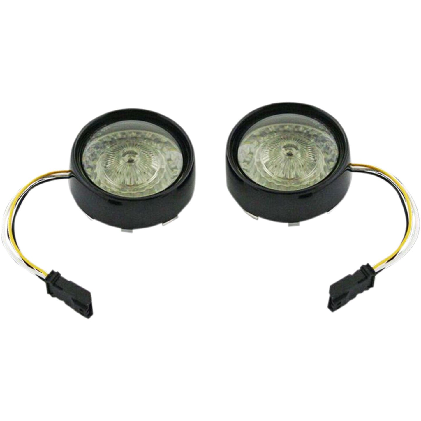 Custom Dynamics Bullet Turn Signal - JAE CVO - Gloss Black - Smoke Lens PB-BB-AW-JAEBS_367478