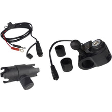 Gears Dual USB Charger - 1" Ball Mount - Black [MPN: 100366-1]_390557