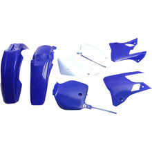UFO Plastics Body Kit - Blue/White - YZ125/250 - '96-'99 [MPN: YAKIT294-999]_488040