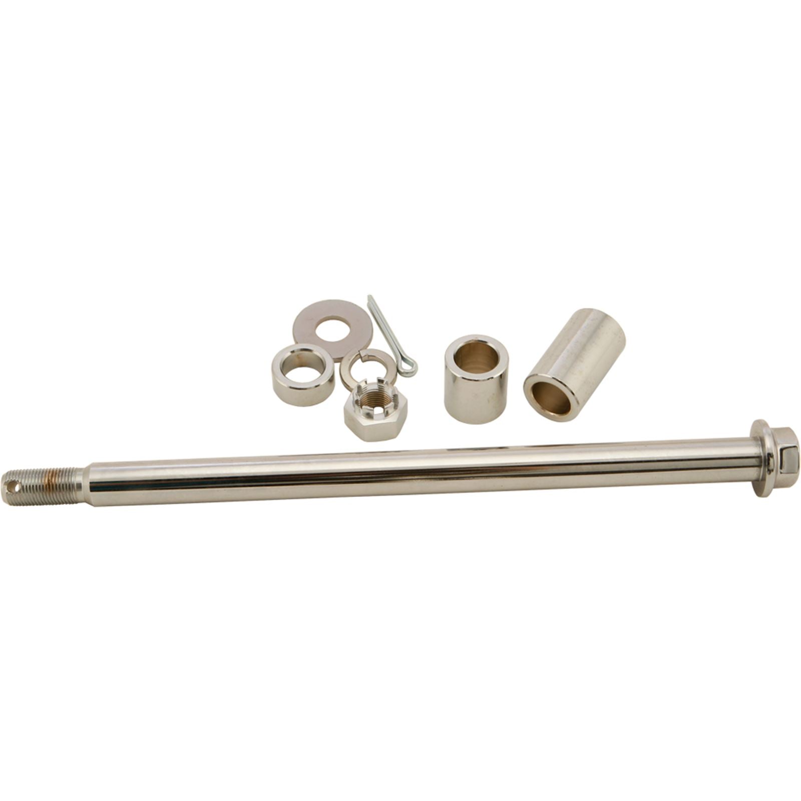 Harddrive HD Chrome  Rear Axle with Hardware Chrome  Plated 68-619_278168