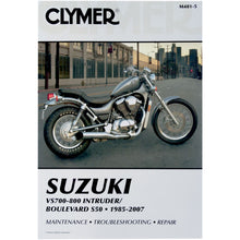 Clymer Manual for Suzuki Intruder [MPN: 481-6]_359925
