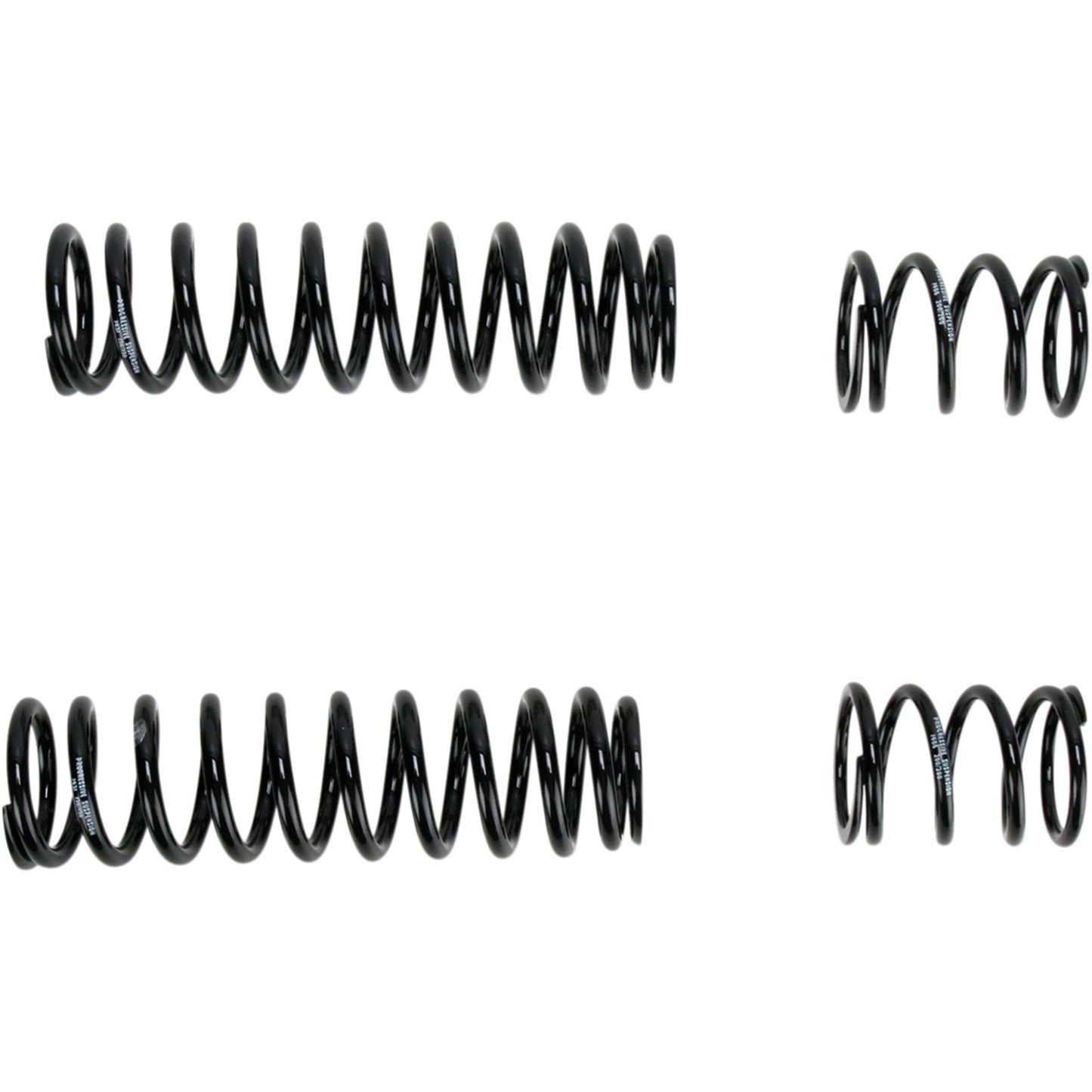 Progressive Suspension Shock Springs - 13-Series - Black - 65-130 lb/in 03-1321B_459563