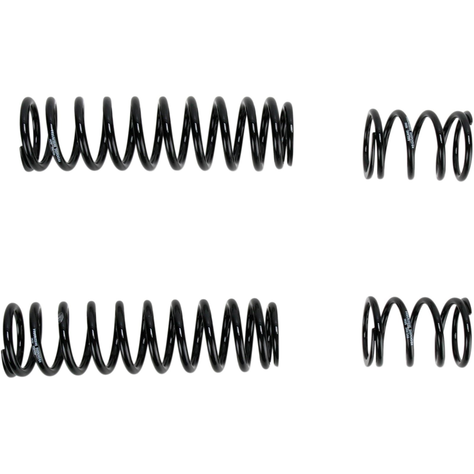 Progressive Suspension Shock Springs - 13-Series - Black - 65-130 lb/in 03-1321B_459563