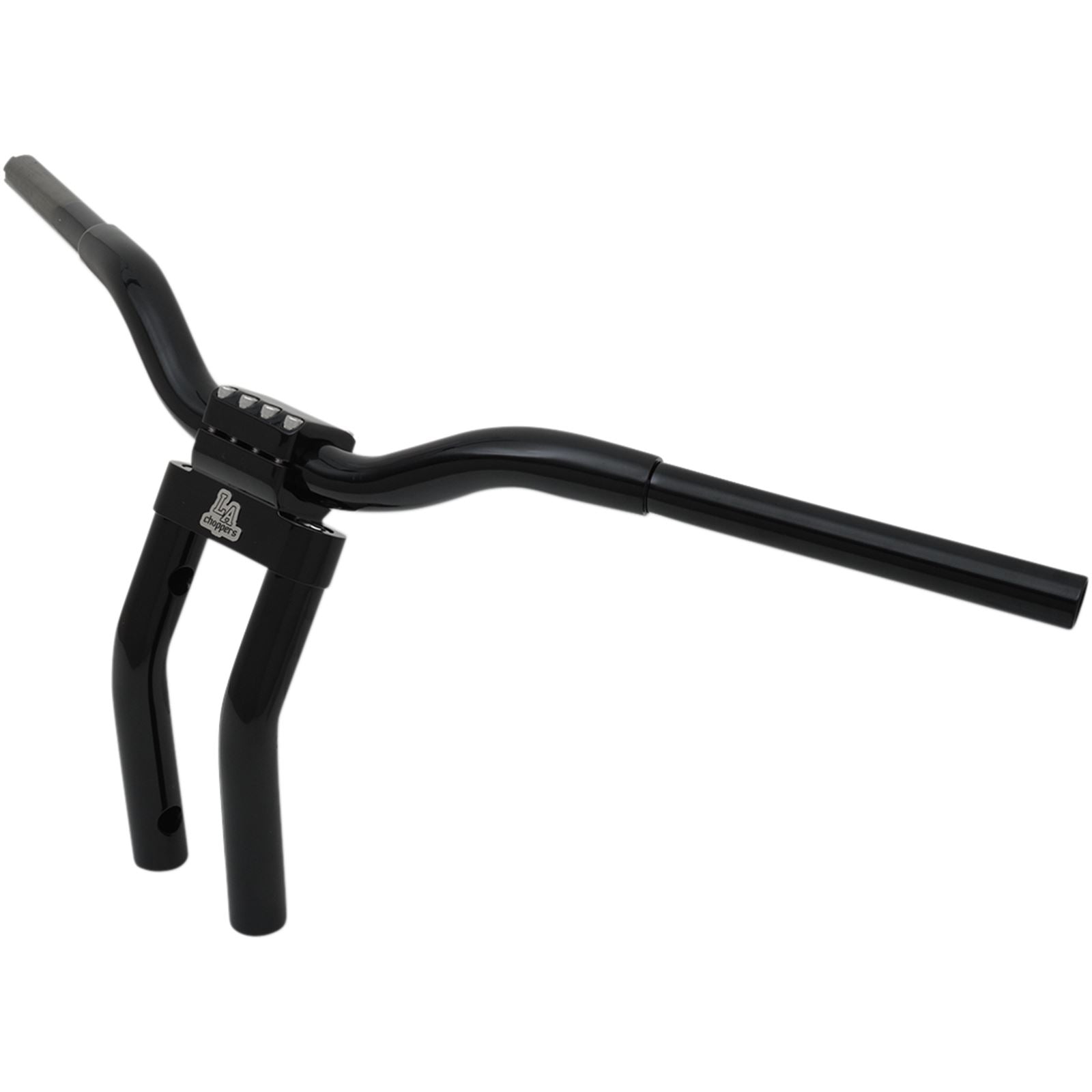 LA Choppers Black 11" Kage Fighter Handlebar with  Pullback [MPN: LA-7336-08B]_414380