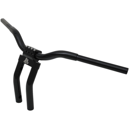 LA Choppers Black 11" Kage Fighter Handlebar with  Pullback [MPN: LA-7336-08B]_414380
