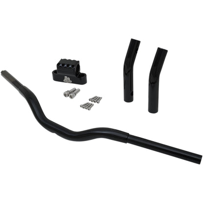 LA Choppers Black 11" Kage Fighter Handlebar with  Pullback [MPN: LA-7336-08B]_414382