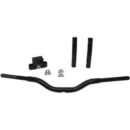 LA Choppers Black 11" Kage Fighter Handlebar with  Pullback [MPN: LA-7336-08B]_414383