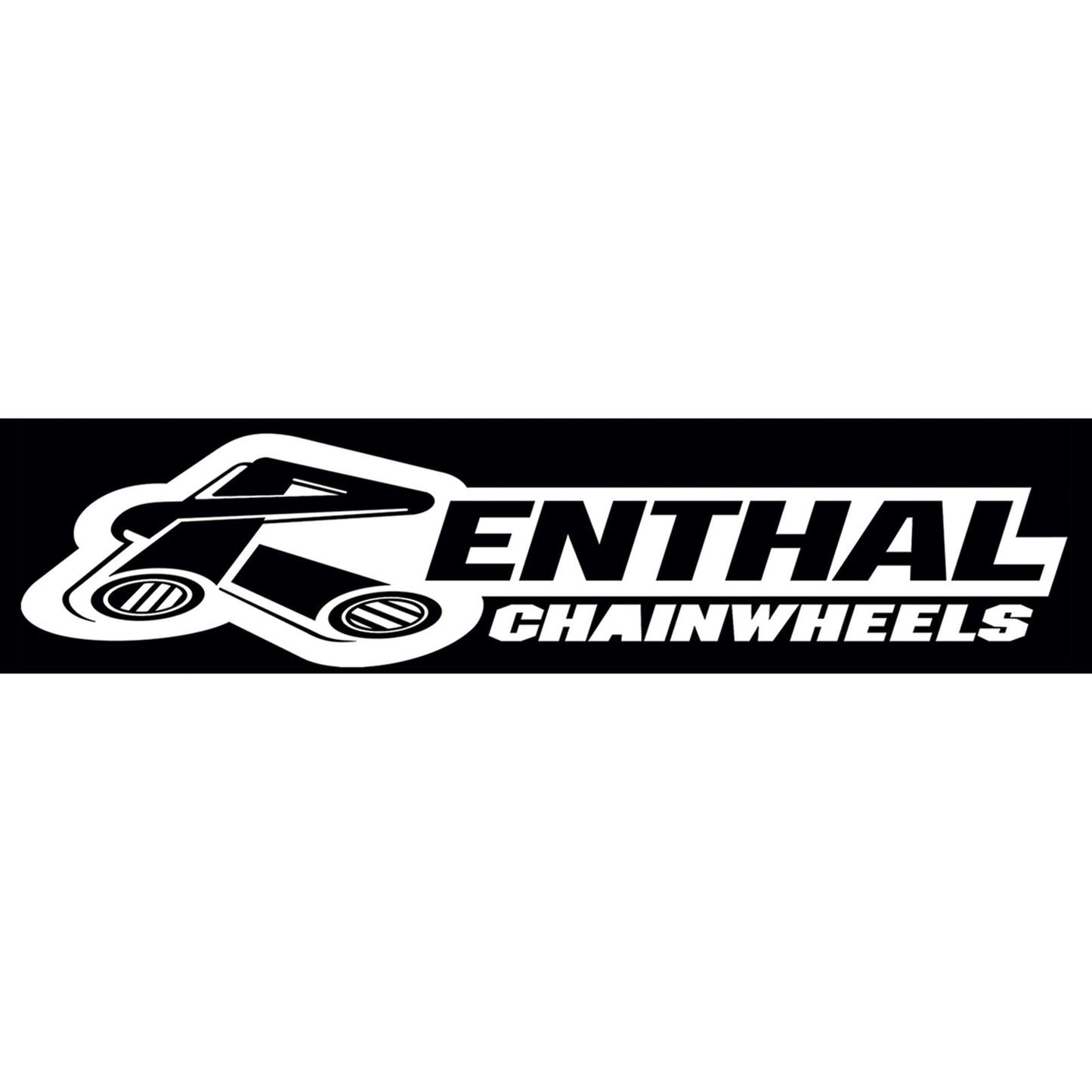 Factory Effex Renthal Decal - 3/Pack - White 12-94000_384843