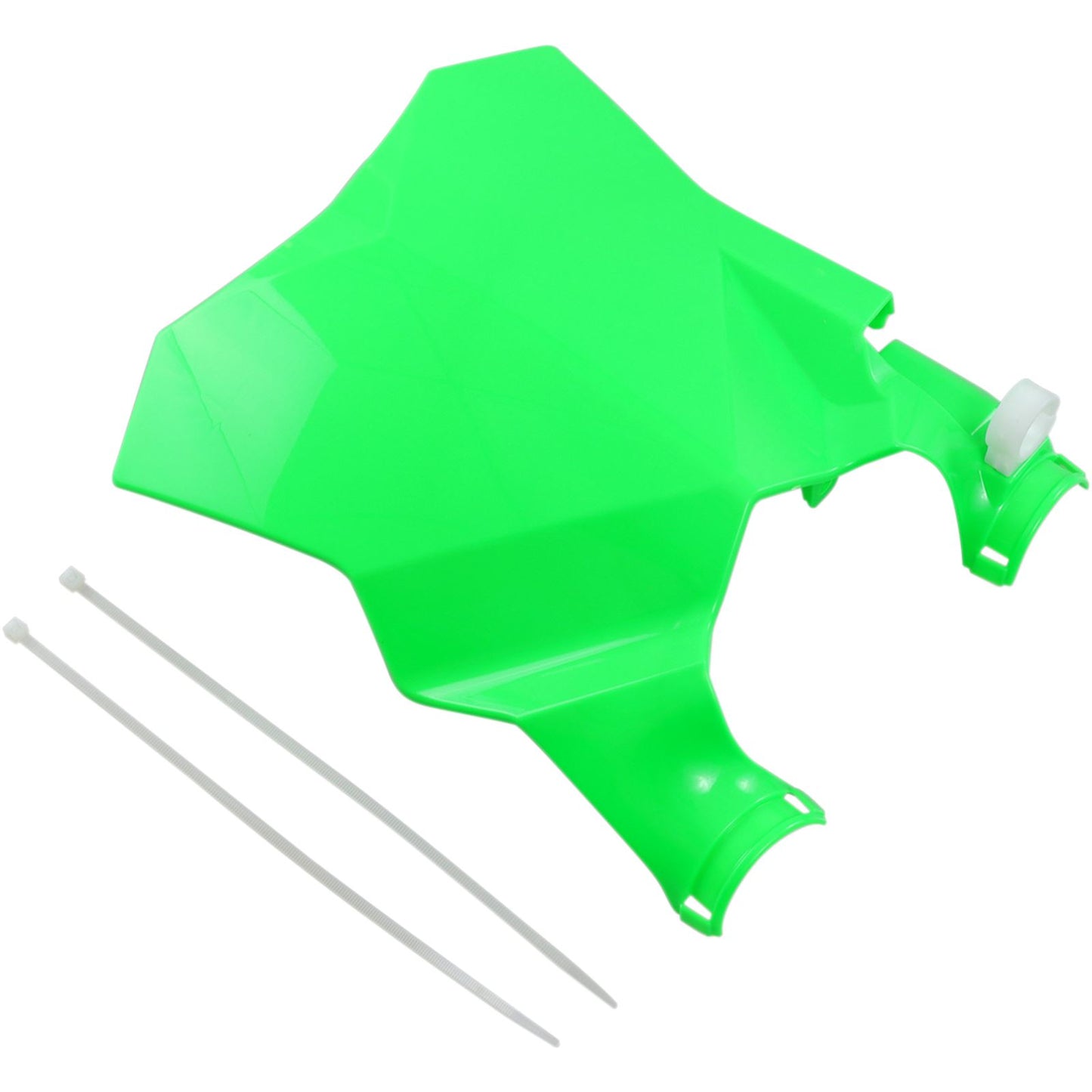 UFO Plastics Stadium Plate Number - Florescent Green For Kawasaki [MPN: KA04746-AFLU]_486743