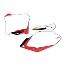 Factory Effex Graphic Number Plates - White - CRF250R 12-64326_597969