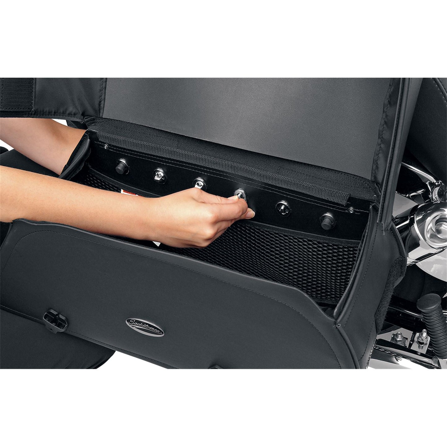 Saddlemen Cruis'n™ Slant Saddlebag - Extra Jumbo OPEN BOX [MPN: 3501-0309]_1782004