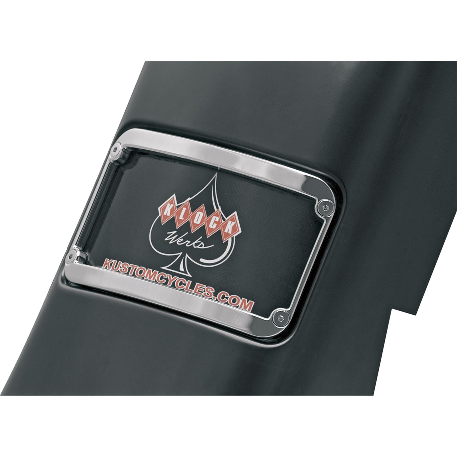 Klock Werks License Plate Frame - Chrome [MPN: KW05-01-0083-C]_409530