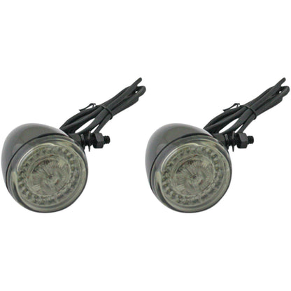 Custom Dynamics ProBEAM® Universal Turn Signals - Gloss Black/Clear PB-UNV-FTS-AW-B_367526