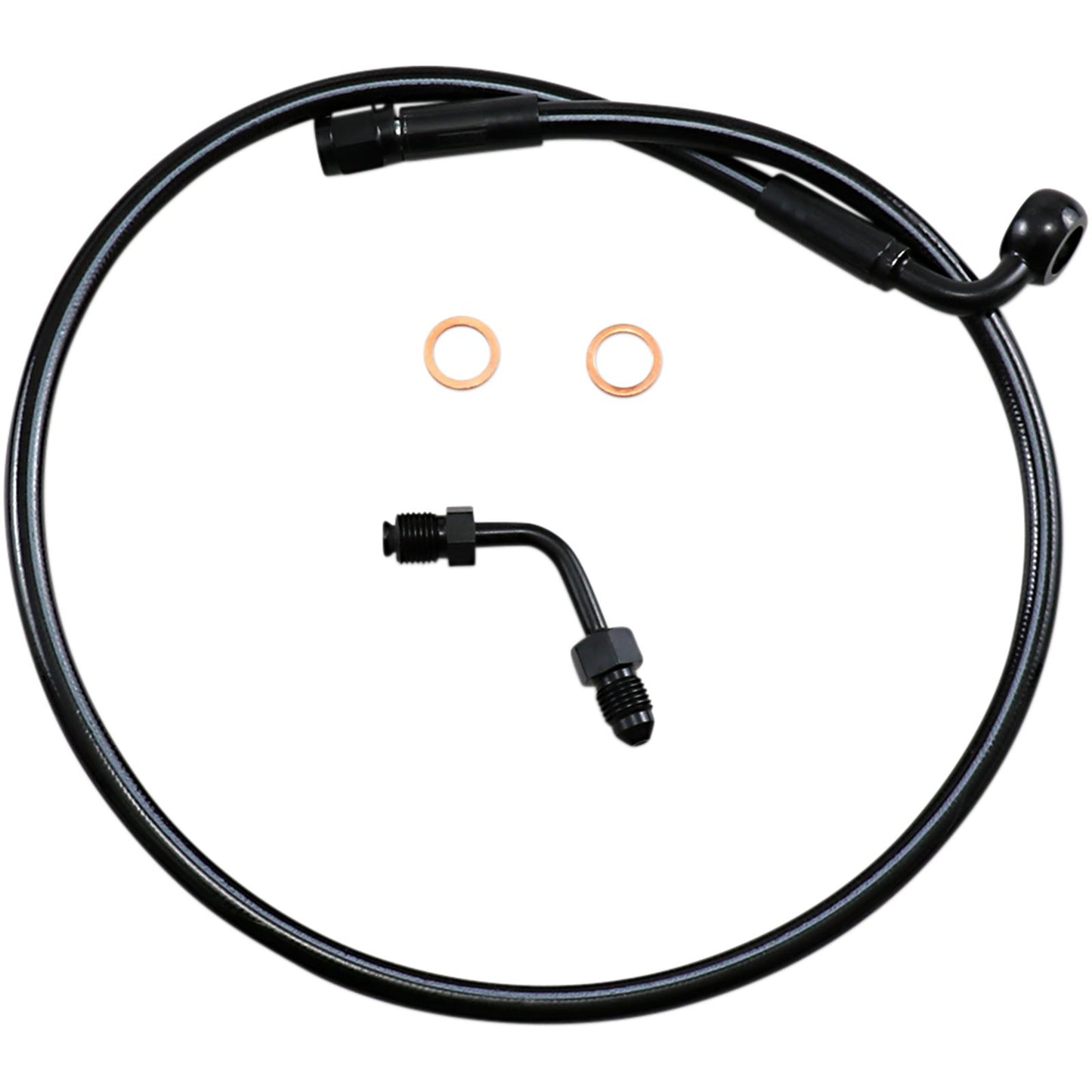 Magnum Upper Brake Line - 27" - Black [MPN: SBB1502-27]_423151