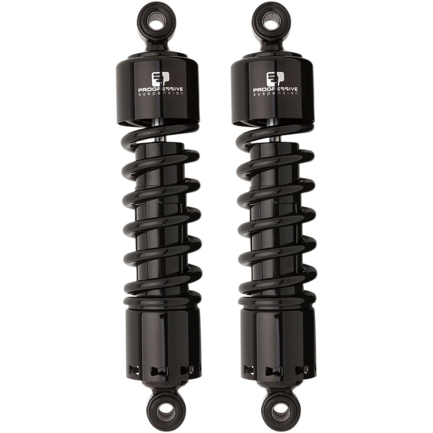 Progressive Suspension 412 Series Shock - 11" - Heavy Duty - Black - Dyna 412-4045B_459486