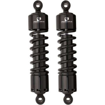 Progressive Suspension 412 Series Shock - 11" - Heavy Duty - Black - Dyna 412-4045B_459486