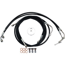 LA Choppers Brake Lines - Black -12-14 FLTR ABS [MPN: LA-8050B13B]_416496