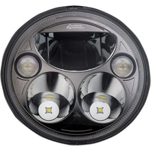 Custom Dynamics 7" TruBEAM® Headlamp - Black - Chieftain CDTB-7-IF-B_367276