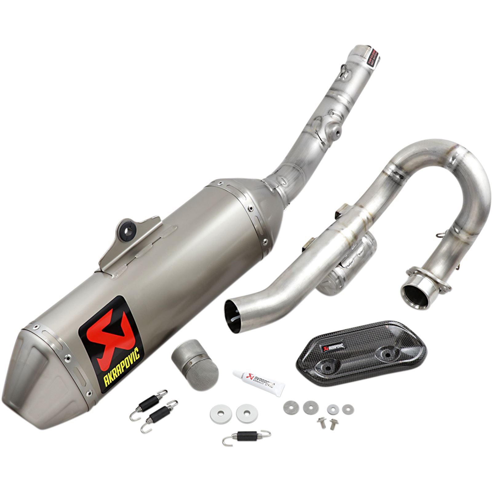 Akrapovic Evolution Exhaust - Titanium fits Kawasaki KX450F [MPN: S-K4MET8-BNTA]_323048