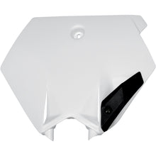 UFO Plastics Number Plate - 85 SX - White [MPN: KT03078-047]_486448