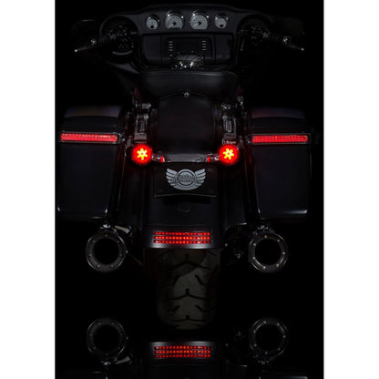 Custom Dynamics Rear Turn Signal Insert - 1157 Bases - Red PB-RR-1157_367457