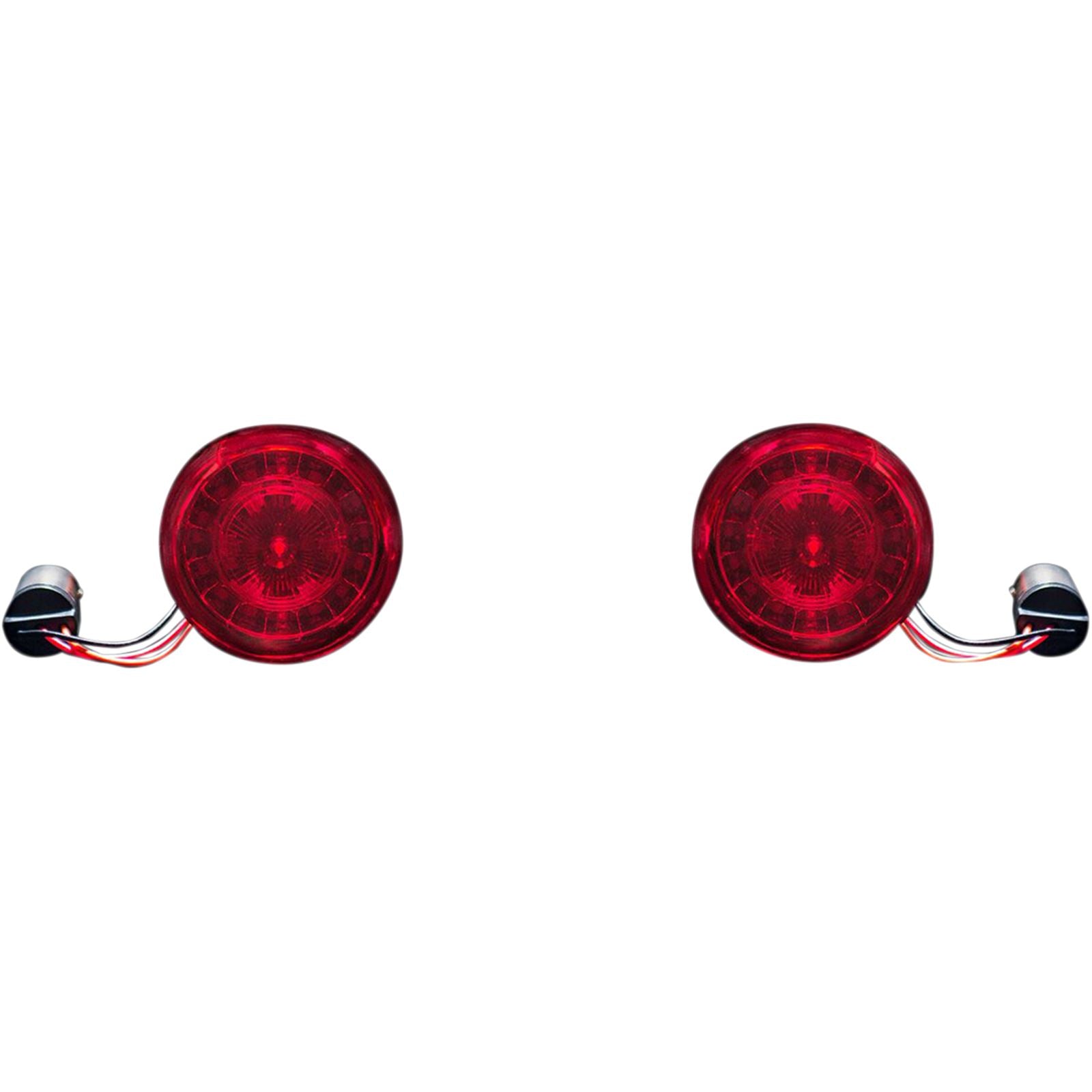 Custom Dynamics Rear Turn Signal Insert - 1157 Bases - Red PB-RR-1157_367458