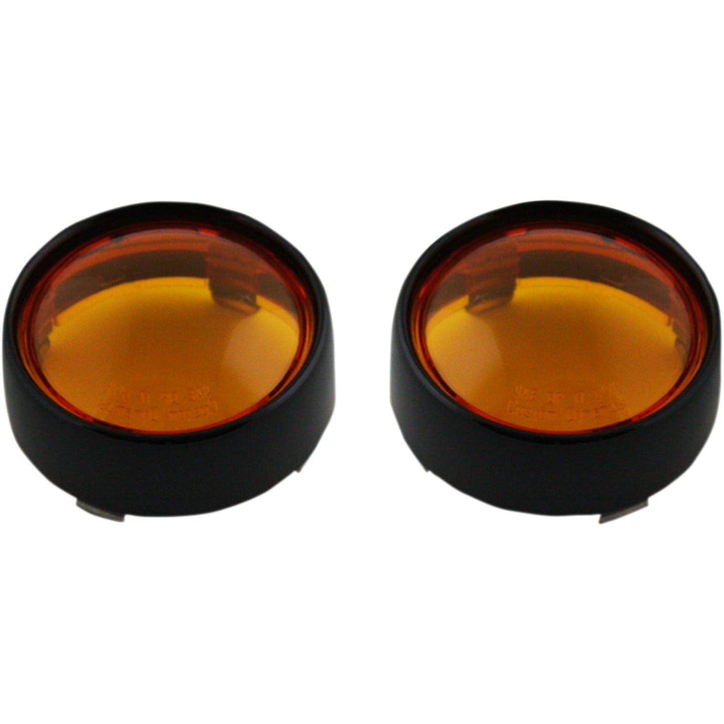 Custom Dynamics Bullet Signal Lenses - Black/Amber PB-B-BEZ-BA_367523