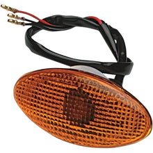 K&S Flat Oval Marker Light - Large - Amber 25-8275_405041
