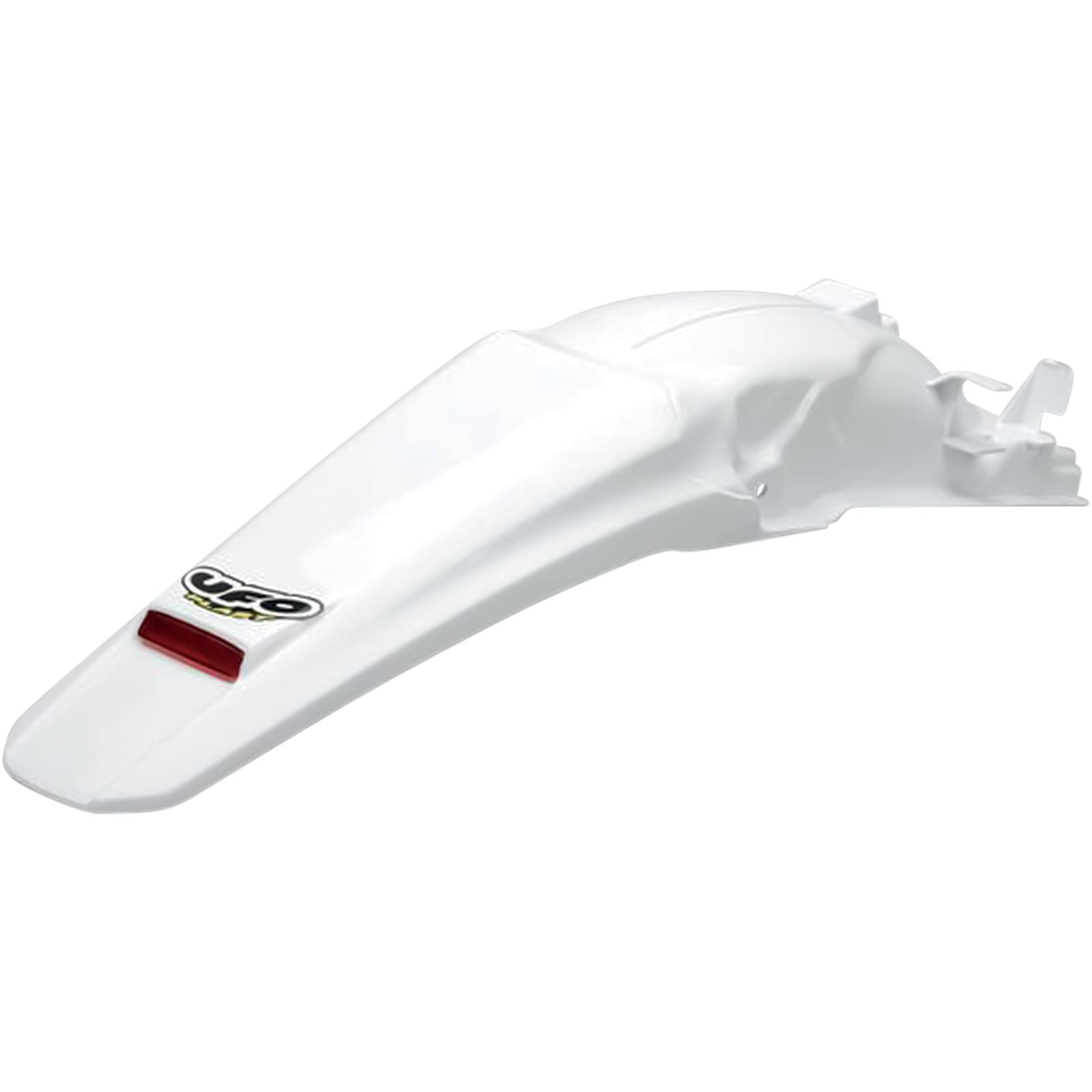 UFO Plastics Enduro Rear Fender with LED - White - '05-'16 CRF250X [MPN: HO03646-041]_487453