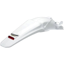 UFO Plastics Enduro Rear Fender with LED - White - '05-'16 CRF250X [MPN: HO03646-041]_487453