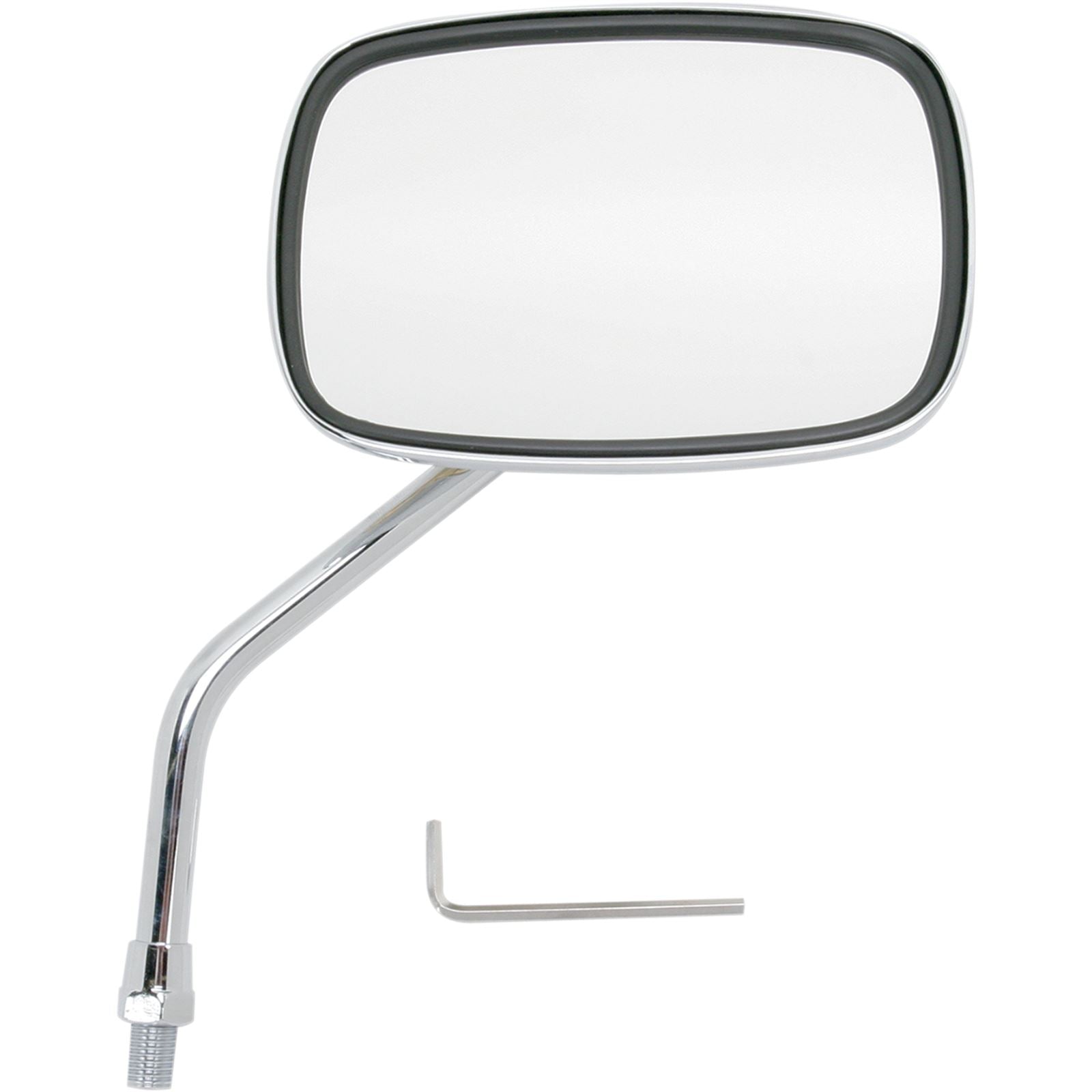 Emgo Live to Ride Free Mirror - Chrome/Gold - 10 mm - Left 20-31758A_381846