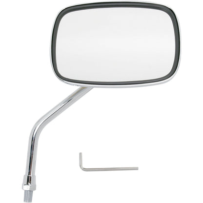 Emgo Live to Ride Free Mirror - Chrome/Gold - 10 mm - Left 20-31758A_381846
