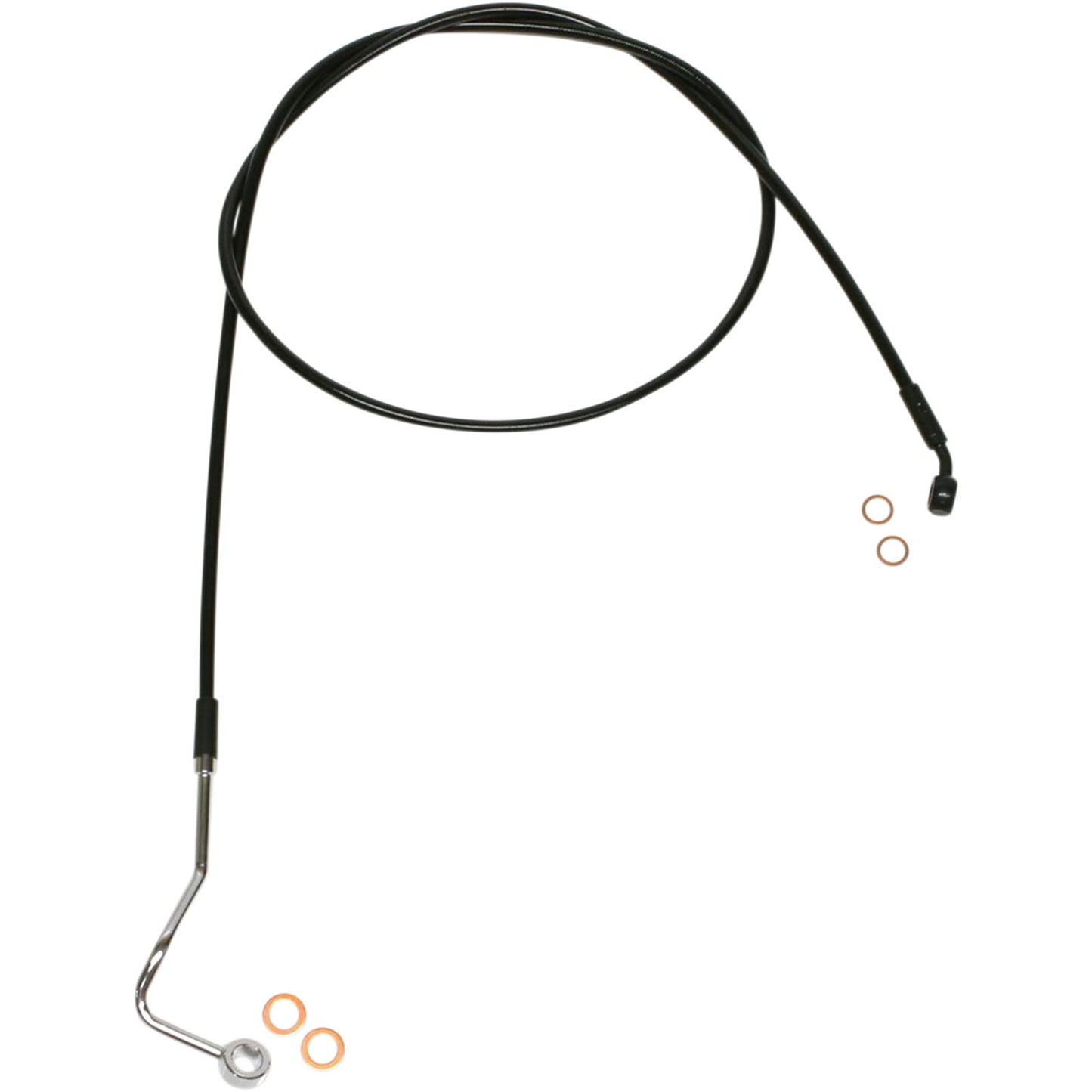 Magnum XR Upper Brake Line - 70" - Black [MPN: SBB1401-70]_423093
