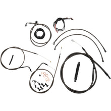 LA Choppers Midnight 15" - 17" Cable Kit for '15 FXSB with  ABS [MPN: LA-8122KT2-16M]_416154