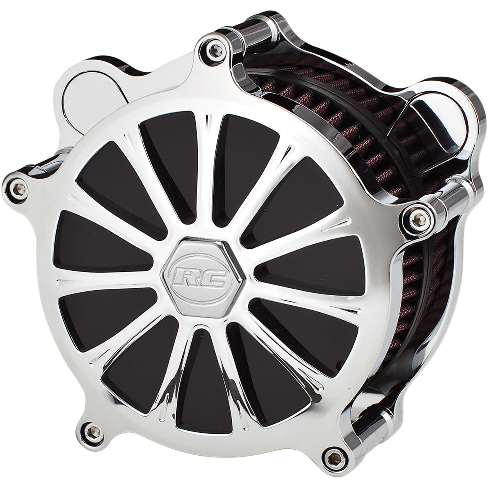 RC Components Air Cleaner Exile Chrome [MPN: AC-09C-122C]_462924