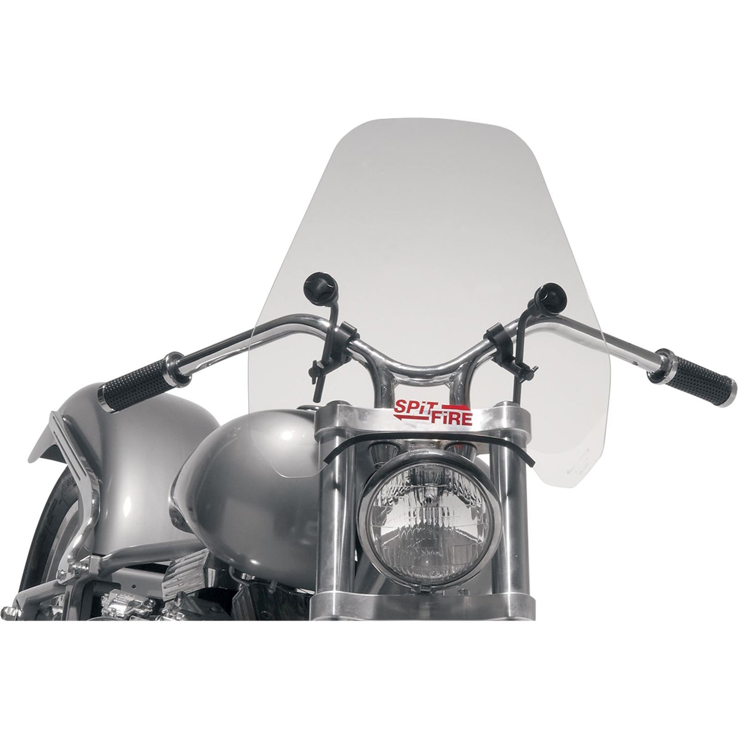 Slipstreamer S-06 Spitfire Windshield Clear with Black Hardware 7/8" & 1" S-06-C_474743