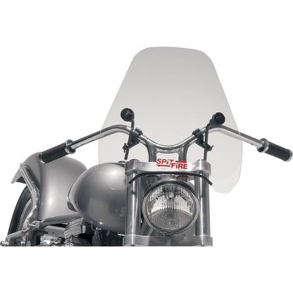 Slipstreamer S-06 Spitfire Windshield Clear with Black Hardware 7/8" & 1" S-06-C_474743