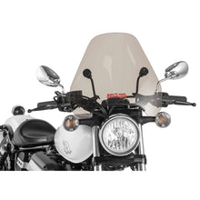 Slipstreamer S-06 Spitfire Windshield - Smoke - with Black Hardware 7/8" & 1" S-06-A-C-M_278380