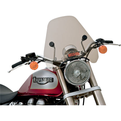 Slipstreamer S-06 Spitfire Windshield Smoke with Chrome Hardware 7/8" & 1" S-06-CHR-T_474754