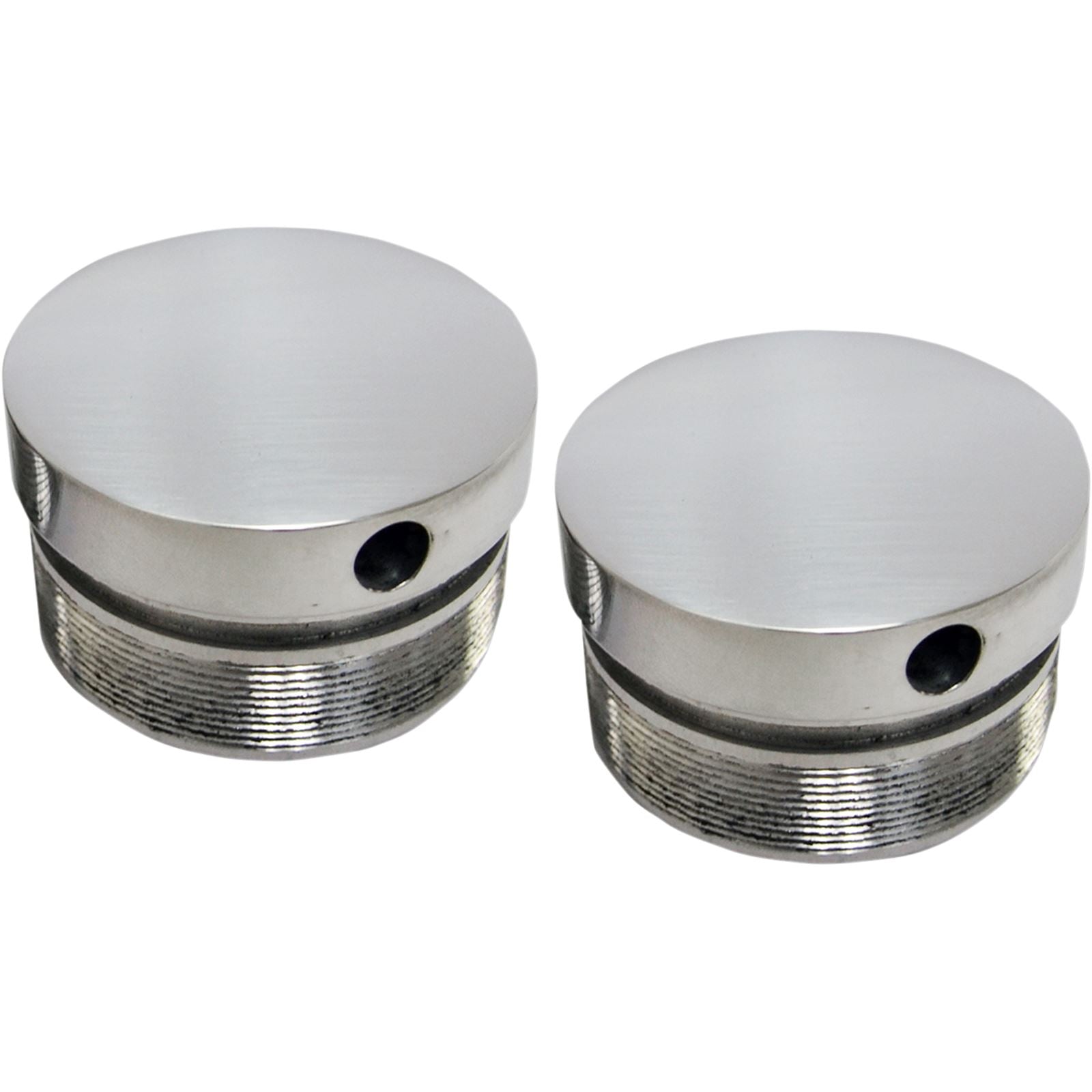 LA Choppers Flush-Mount Fork Cap - Polished - 49 mm [MPN: LA-7504-49]_413967