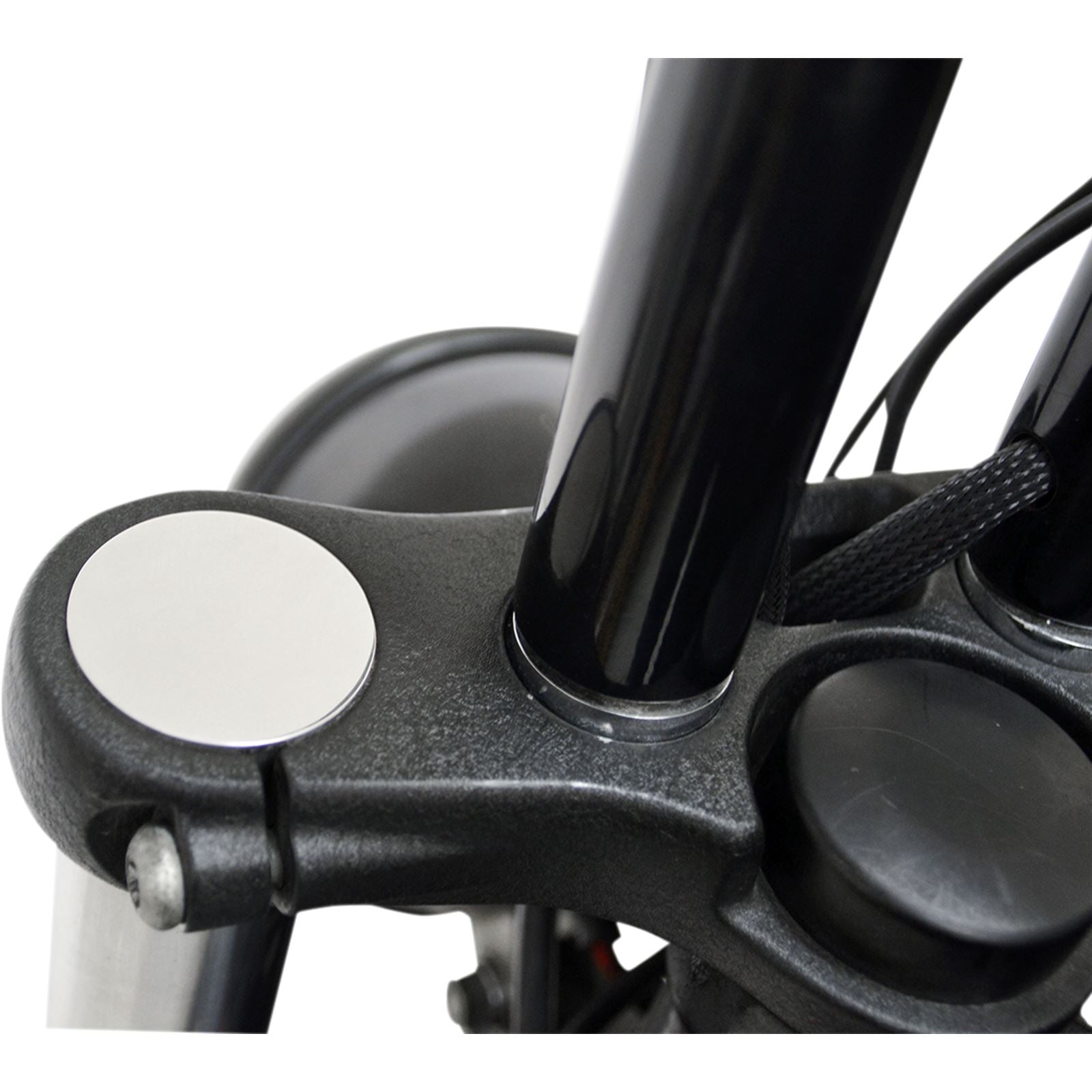 LA Choppers Flush-Mount Fork Cap - Polished - 49 mm [MPN: LA-7504-49]_413968
