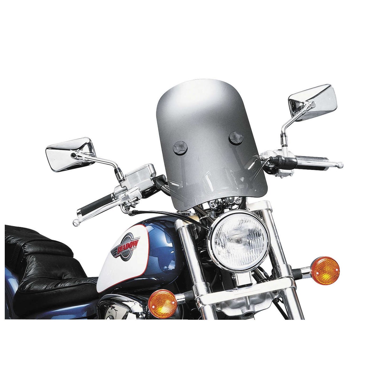 Slipstreamer HD-3 Tombstone Windshield Clear with Black Hardware 7/8" & 1" HD-3-CLEAR_278398