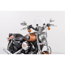 Slipstreamer HD-3 Tombstone Windshield Clear with Black Hardware 7/8" & 1" HD-3-CLEAR_278399