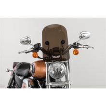 Slipstreamer HD-3 Tombstone Windshield Dark Smoke with Chrome Hardware 7/8" & 1" HD-3CHR-T_278404